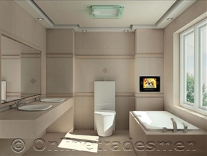 Modern Bathroom With T.Jpg